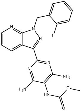 N-Desmethyl Riociguat Structure