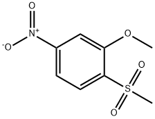 1-Methanesulfonyl-2-Methoxy-4-nitrobenzene Structure