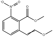 2-(2-Methoxyvinyl)-6-nitrobenzoic Acid Methyl Ester Structure