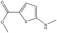 Methyl 5-(MethylaMino)thiophene-2-carboxylate Structure