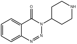 3-(Piperidin-4-yl)benzo[d][1,2,3]triazin-4(3H)-one Structure