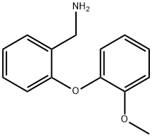 2-(2-Methoxyphenoxy)-benzylaMine Structure