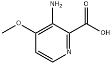 3-AMino-4-Methoxypicolinic acid Structure