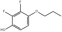 2,3-difluoro-4-propoxyphenol Structure
