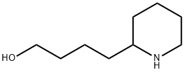 4-(2-Piperidyl)-1-butanol Structure