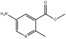 Methyl 5-aMino-2-Methylnicotinate Structure