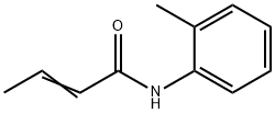 N-(2-Methylphenyl)-2-butenaMide Structure
