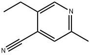 Isonicotinonitrile, 5-ethyl-2-methyl- (6CI) Structure
