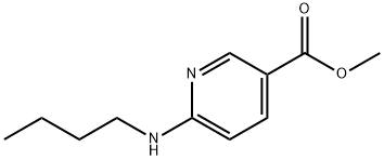 Methyl 6-(butylaMino)nicotinate Structure