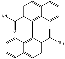 [1,1'-Binaphthalene]-2,2'-dicarboxamide Structure