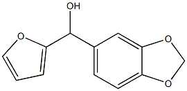 1,3-benzodioxol-5-yl(furan-2-yl)methanol Structure
