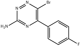 6-溴-5-(4-氟苯基)-1,2,4-三嗪-3-胺