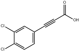 3-(3,4-dichlorophenyl)-2-Propynoic acid Structure
