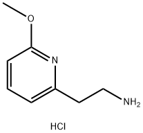 2-(6-methoxypyridin-2-yl)ethanamine hydrochloride Structure