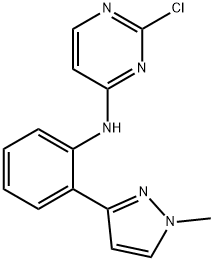 2-chloro-N-(2-(1-methyl-1H-pyrazol-3-yl)phenyl)pyrimidin-4-amine Structure