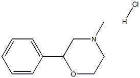 4-methyl-2-phenylmorpholine hydrochloride Structure
