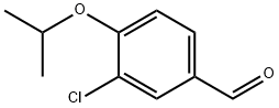 3-chloro-4-isopropoxybenzaldehyde Structure