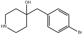 4-(4-bromobenzyl)piperidin-4-ol Structure