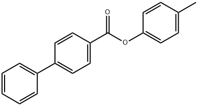 4-methylphenyl 4-biphenylcarboxylate Structure