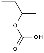 sec-butyl hydrogen carbonate Structure