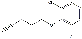 4-(2,6-dichlorophenoxy)butanenitrile Structure