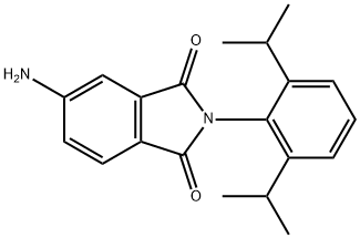 1H-Isoindole-1,3(2H)-dione, 5-amino-2-[2,6-bis(1-methylethyl)phenyl]- Structure