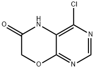 4-chloro-5H-pyrimido[4,5-b][1,4]oxazin-6(7H)-one Structure