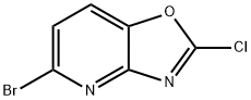 5-bromo-2-chlorooxazolo[4,5-b]pyridine Structure
