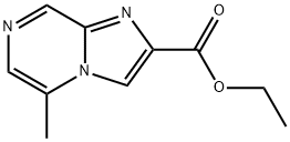 5-Methyl-imidazo[1,2-a]pyrazine-2-carboxylic acid ethyl ester Structure