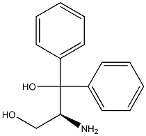 1,3-Propanediol, 2-amino-1,1-diphenyl-, (2S)- Structure