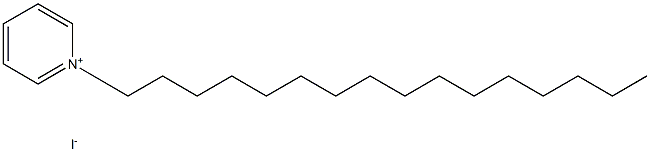 Pyridinium, 1-hexadecyl-, iodide Structure