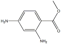 Benzoic acid, 2,4-diamino-, methyl ester Structure