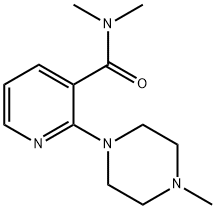 N,N-dimethyl-2-(4-methyl-piperazin-1-yl)-nicotinamide Structure
