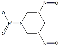 1,3,5-Triazine, hexahydro-1-nitro-3,5-dinitroso- Structure