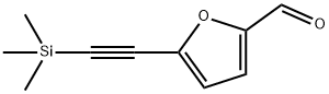 5-[2-(trimethylsilyl)ethynyl]furan-2-carbaldehyde Structure