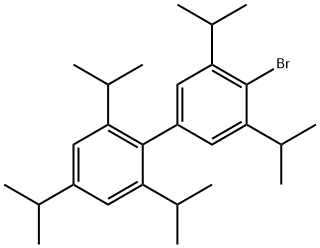 4'-bromo-2,3',4,5',6-pentakis(1-methylethyl)-1,1'-Biphenyl Structure