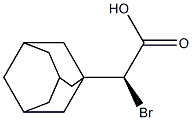 (S)-Adamantan-1-yl-bromo-acetic acid Structure