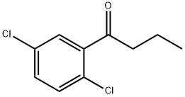 1-(2,5-DICHLOROPHENYL)BUTAN-1-ONE Structure