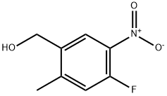 (4-Fluoro-2-methyl-5-nitro-phenyl)-methanol Structure
