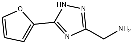[3-(furan-2-yl)-1H-1,2,4-triazol-5-yl]methanamine Structure