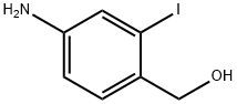 (4-Amino-2-iodo-phenyl)-methanol Structure
