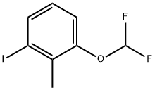 1-(difluoromethoxy)-3-iodo-2-methylbenzene Structure