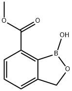 METHYL 1-HYDROXY-1,3-DIHYDROBENZO[C][1,2]OXABOROLE-7-CARBOXYLATE Structure