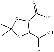 2,2-dimethyl-1,3-Dioxolane-4,5-dicarboxylic acid 4,5-dimethyl ester Structure