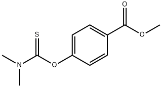 methyl 4-(dimethylthiocarbamoyloxy)benzoate Structure