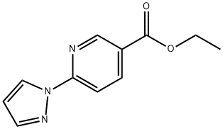ETHYL 6-(1H-PYRAZOL-1-YL)PYRIDINE-3-CARBOXYLATE