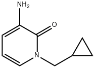 3-Amino-1-(cyclopropylmethyl)-1,2-dihydropyridin-2-one Structure