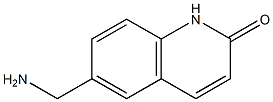 6-(aminomethyl)-1H-quinolin-2-one Structure
