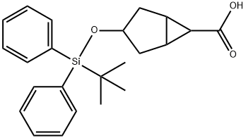 3-[(tert-butyldiphenylsilyl)oxy]bicyclo[3.1.0]hexane-6-carboxylic acid Structure