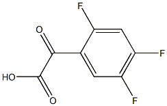 2-(2,4,5-Trifluorophenyl)-2-oxoacetic acid Structure